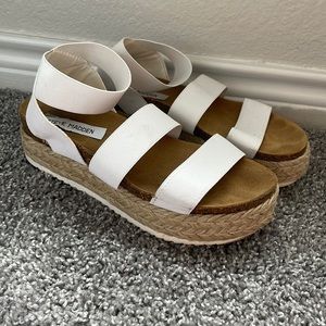 Steve Madden espadrille platform sandals